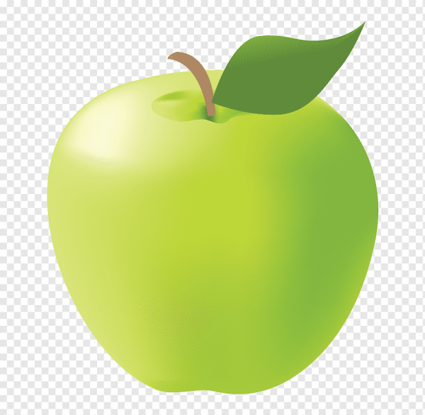 Яблоко векторное изображение