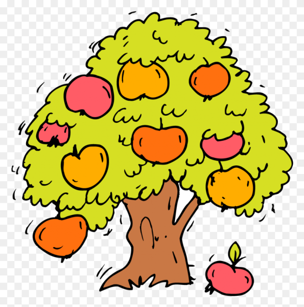 Яблоня дерево для детей