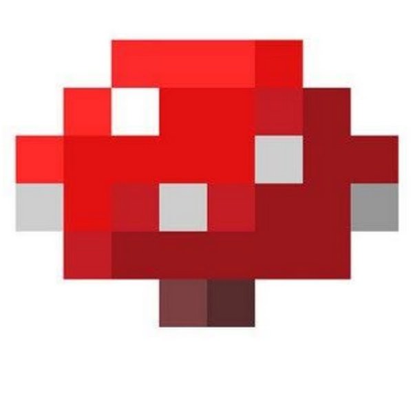 Мухомор из МАЙНКРАФТА