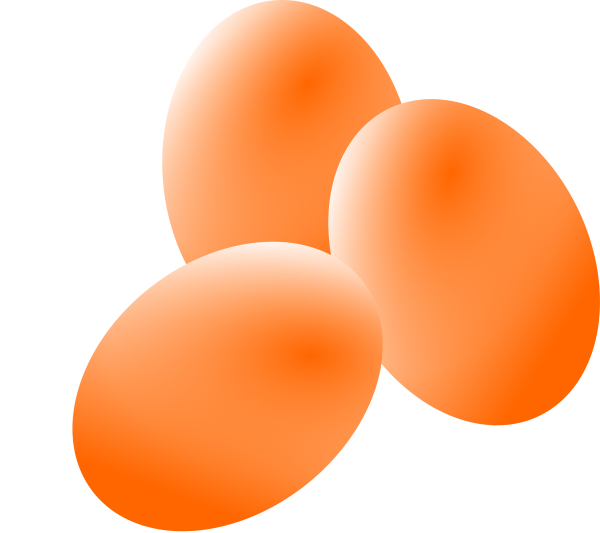 Оранжевое яйцо