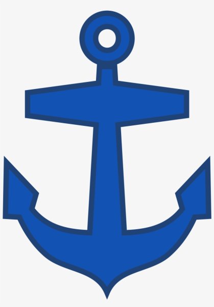 Якорь мультяшный