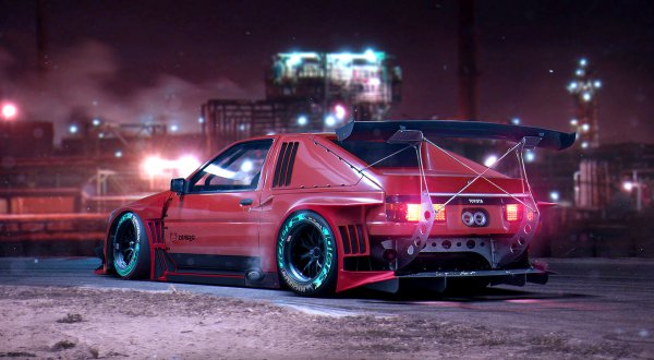 Toyota ae86 Cyberpunk