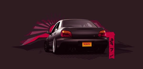 Субару Импреза арт