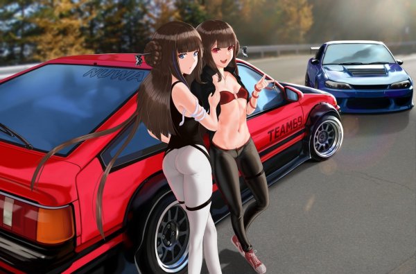 Аниме с машинами и гонками