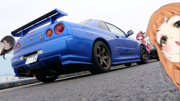 Nissan Skyline r34 anime