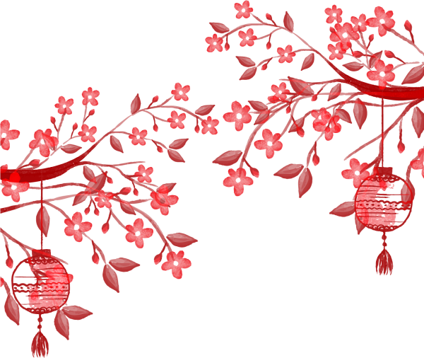 Японский орнамент без фона