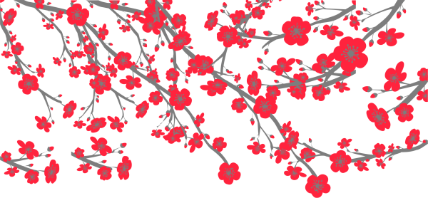 Японские узоры с прозрачным фоном