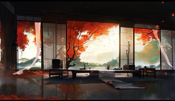 Обои в японском стиле