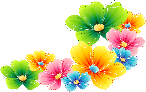 Картинка цветочек для детей на прозрачном фоне