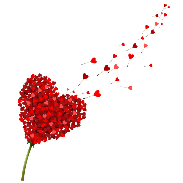 Сердечки россыпью