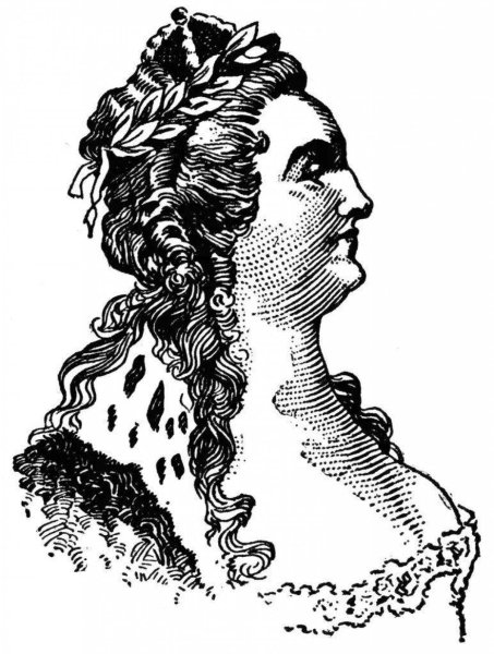 Екатерина 2 черно белый