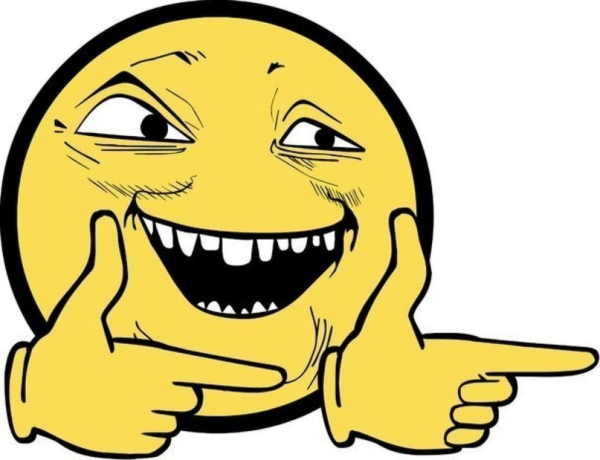 Ехидная рожица