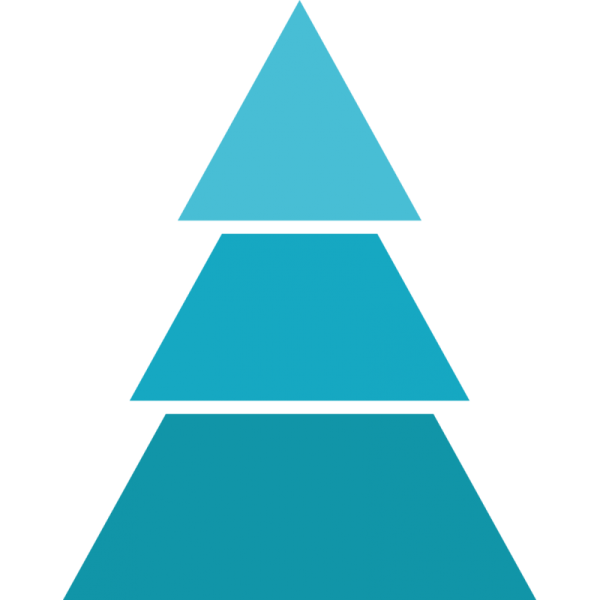 Елка из треугольников