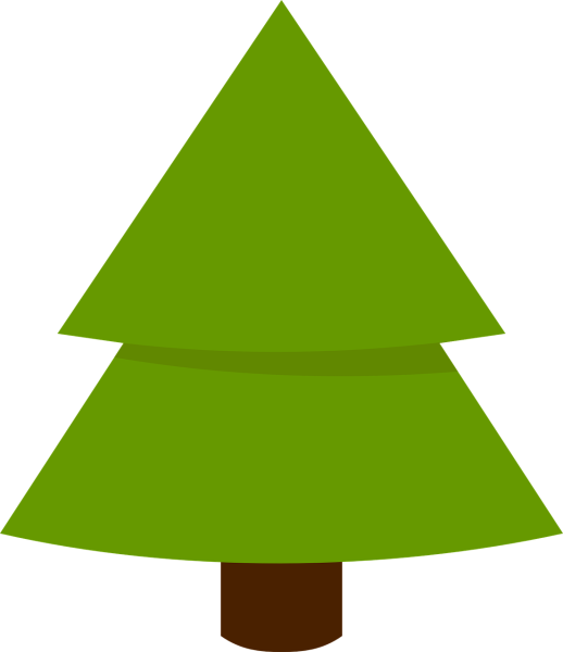 Елочка треугольная