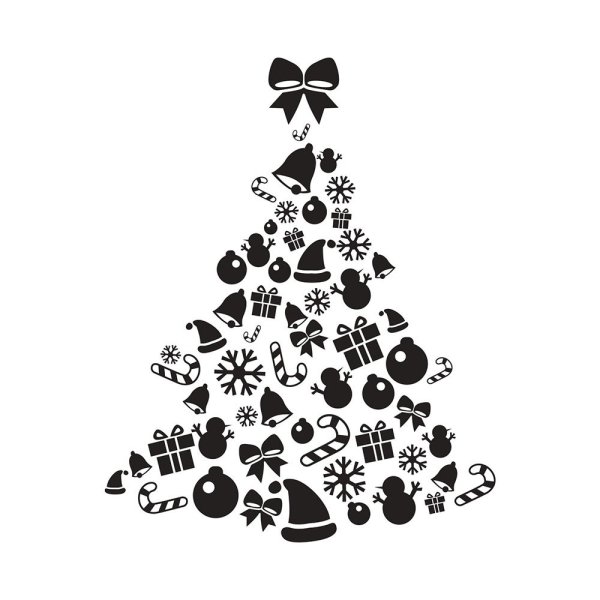 Елка вектор