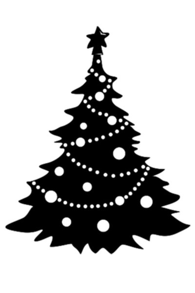 Новогодние силуэты