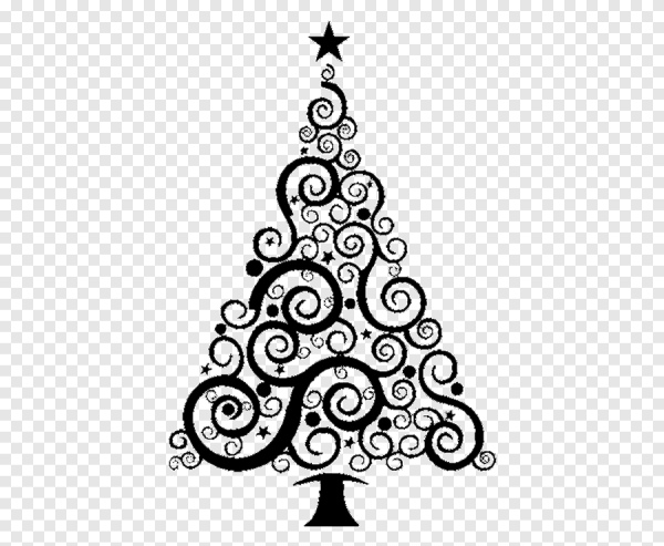 Новогодняя елка Графика