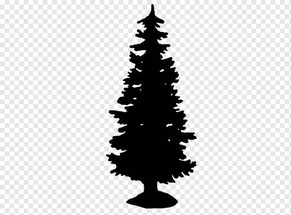 Елка силуэт