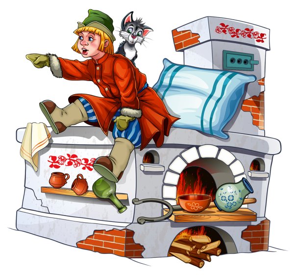 Русская печь Емеля