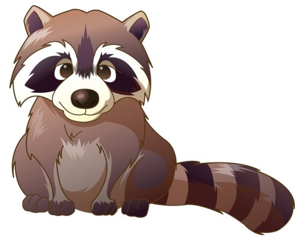 Енот мультяшный