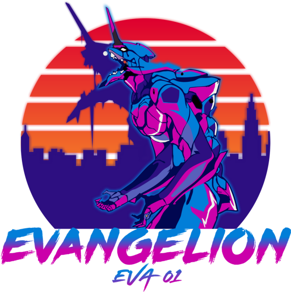 Аниме Евангелион логотип