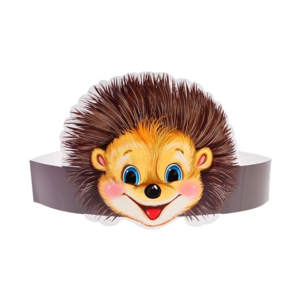 Маска Ёжика на голову