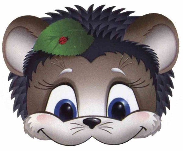 Маска ежика