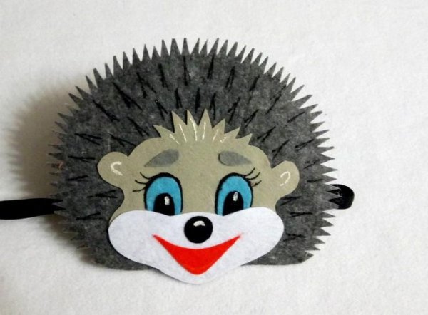 Маска ежика