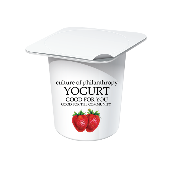 Йогурт на прозрачном фоне