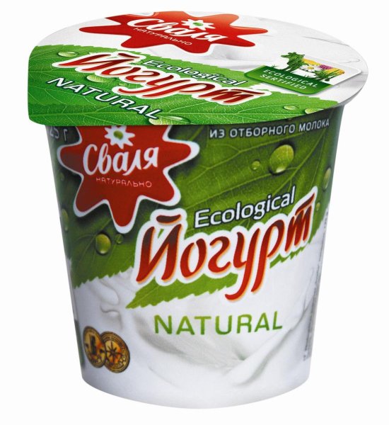 Картина йогурта для детей