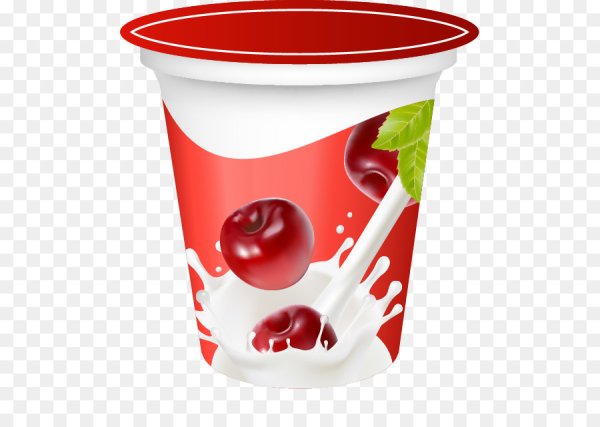 Йогурт иллюстрация