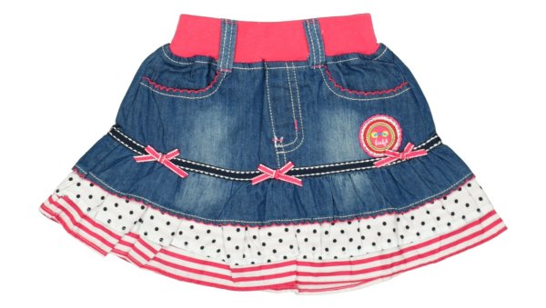 Детская джинсовая юбка