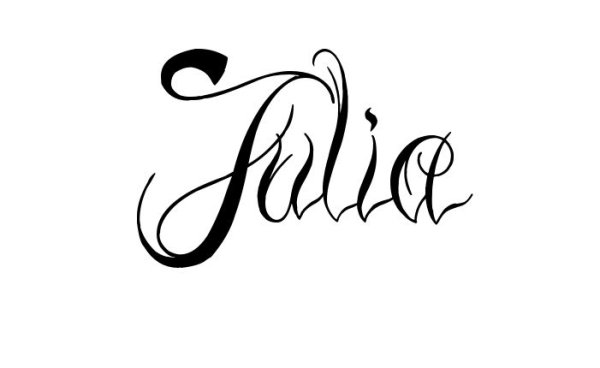 Эскизы надписи