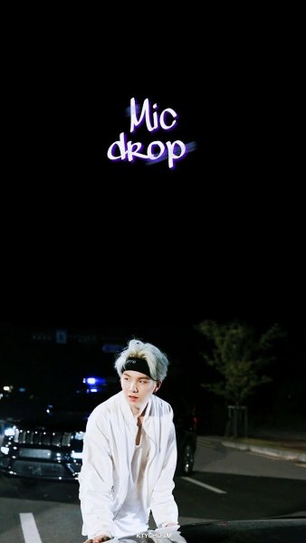 BTS 2017 Mic Drop suga