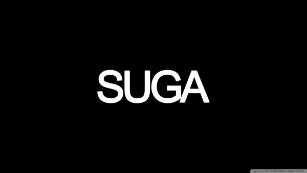 Шуга надпись на чёрном фоне