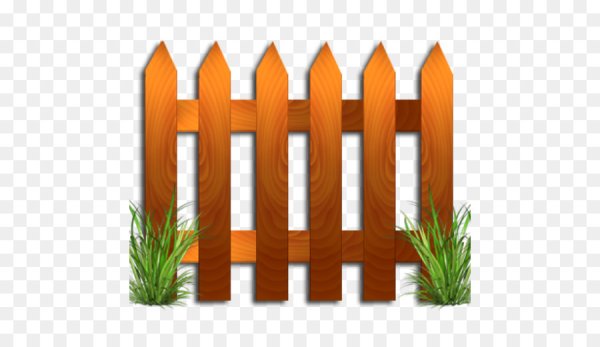 Мультяшный заборчик