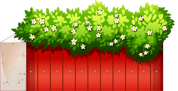 Мультяшные заборы