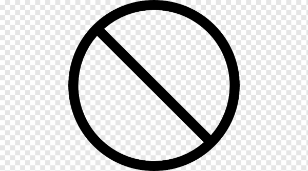 Знак запрета иконка