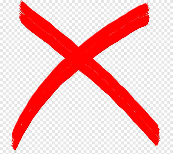 Крест запрет