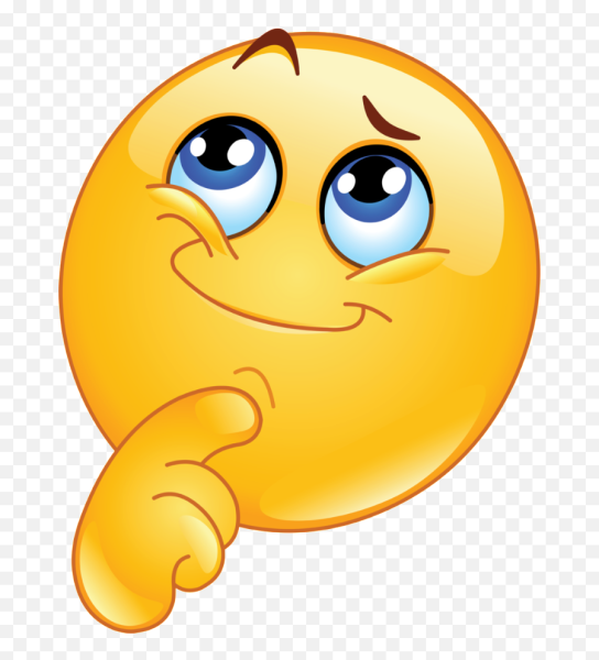 Задумчимчивый смайлик