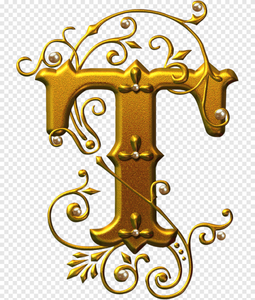 Красивая заглавная буква т