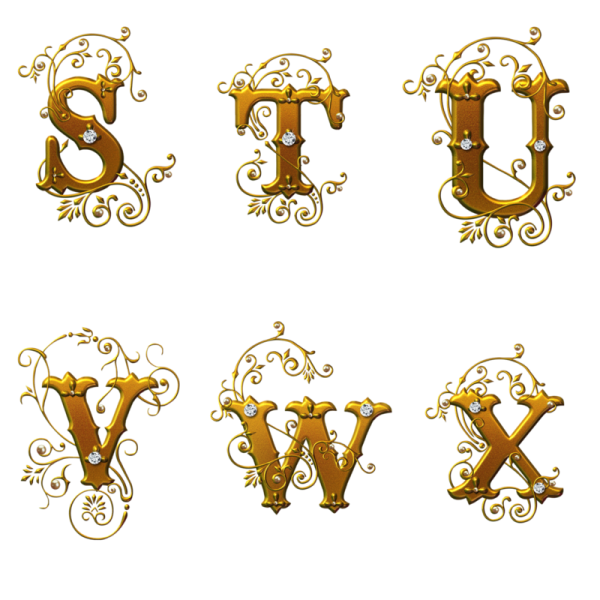 Красивые буквы для заголовка