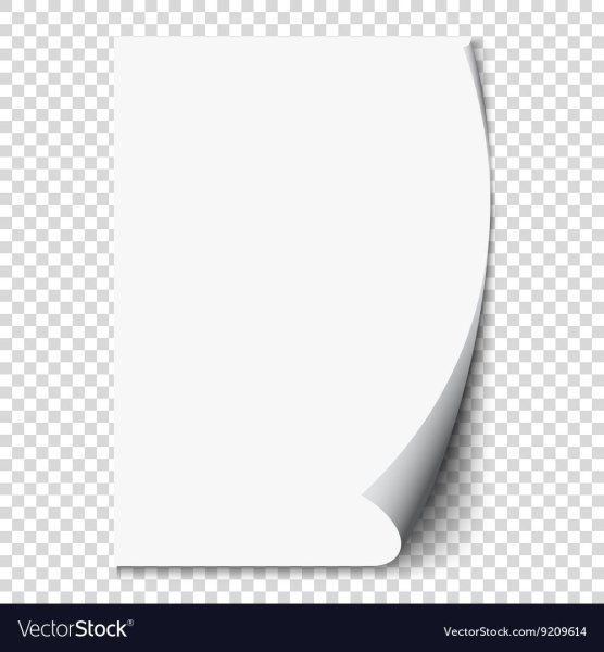 Лист с загнутым углом