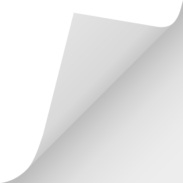 Загнутый уголок бумаги