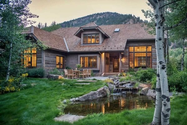 Рустикальный стиль в ландшафте