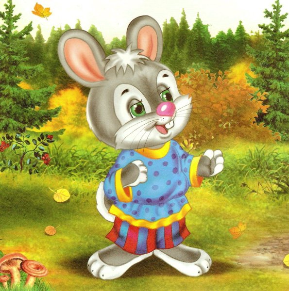 Зайчик побегайчик из сказки Теремок