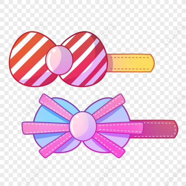 Заколки для волос нарисованные