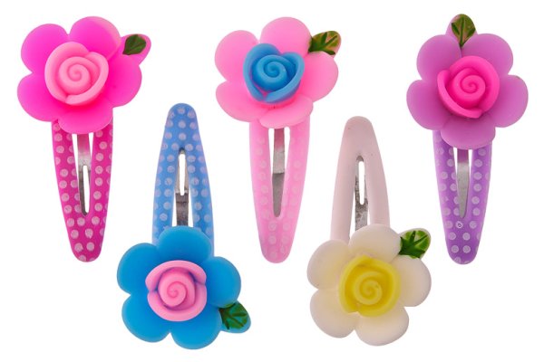 Заколка мультяшная