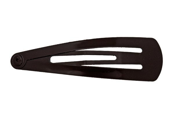 Заколки для волос обычные черные