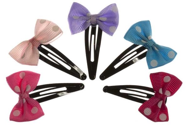 Заколка на прозрачном фоне для детей